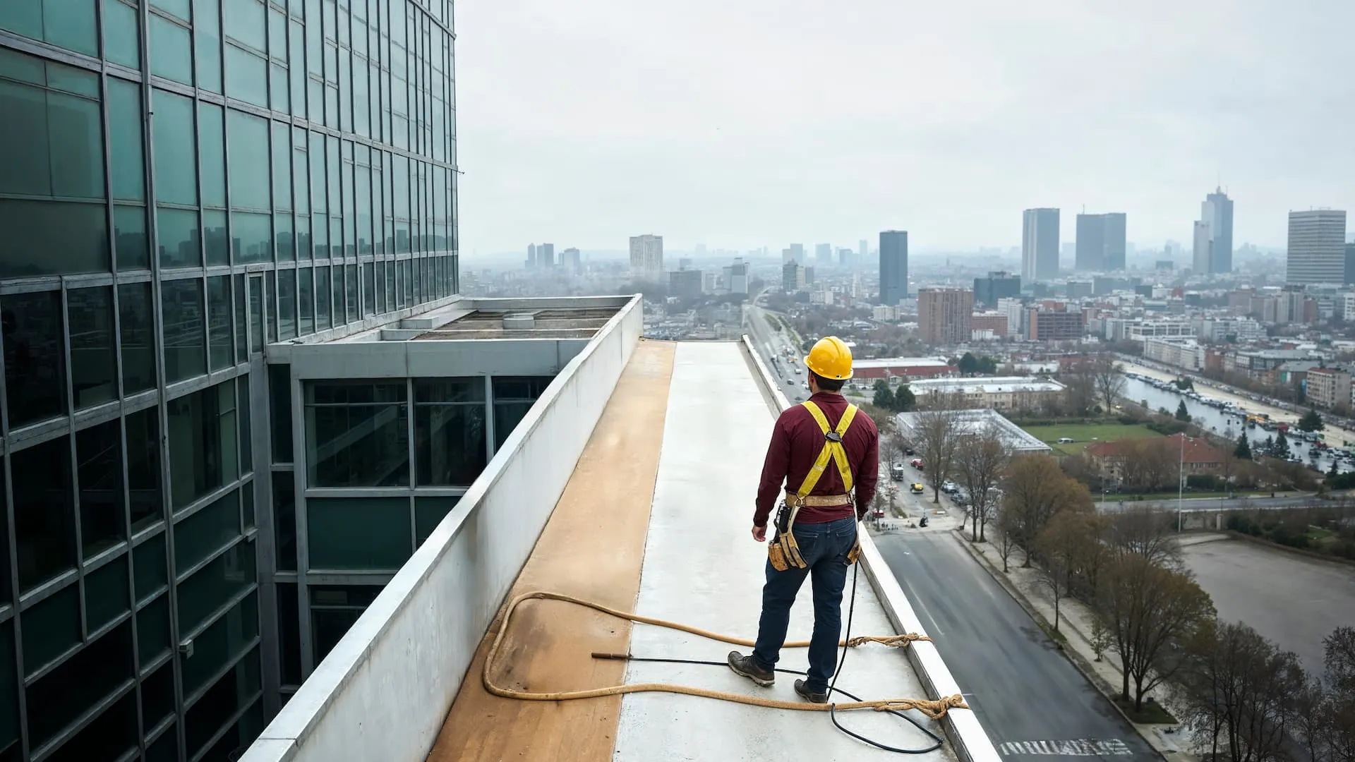 Imagen de obreros y mantenimiento